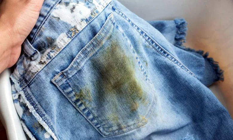 Help! Mysterious stain on my favorite jeans : r/CleaningTips