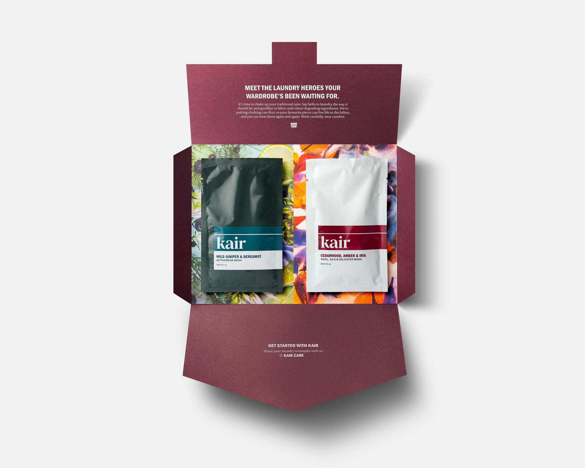 Specialist Wash Sample Pack - Activewear Wash and Wool, Silk & Delicates Wash
